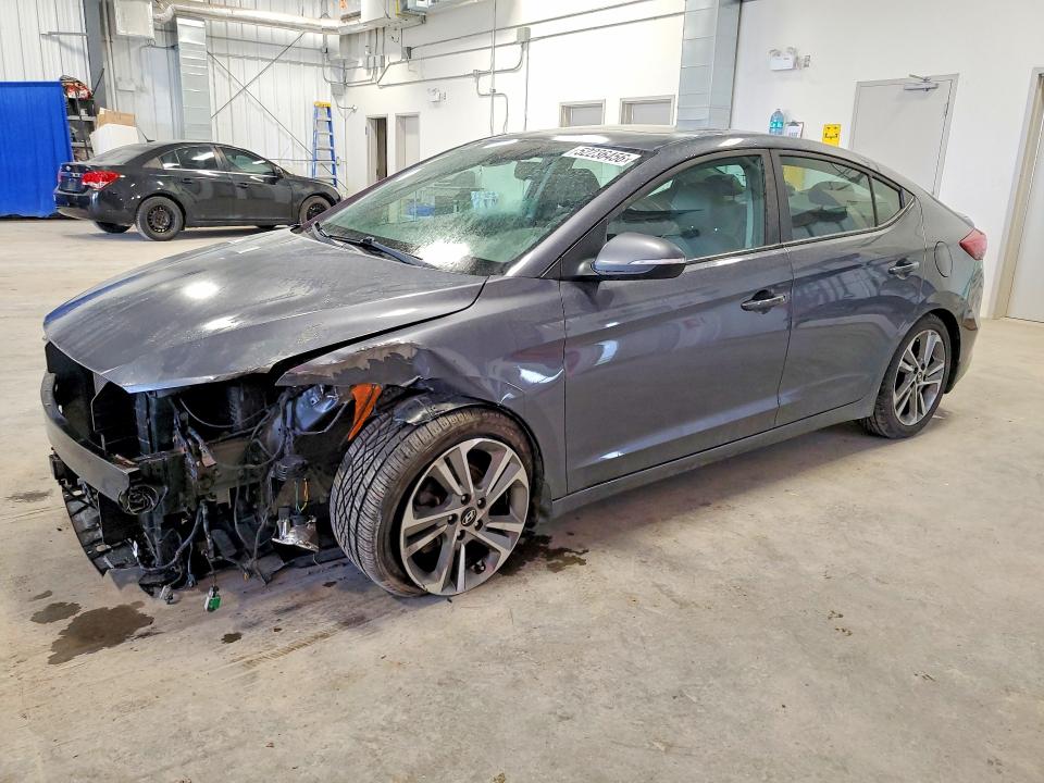 Продажа на аукционе авто 2018 Hyundai Elantra, vin: KMHD84LF5JU689315, номер лота: 52236456