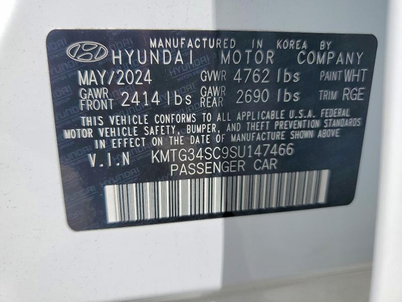 Auction sale of the 2025 Genesis G70, vin: KMTG34SC9SU147466, lot number: 54304086