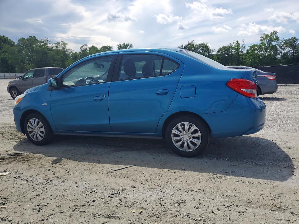 55299476 :رقم المزاد ، ML32F3FJ7LHF07885 vin ، 2020 Mitsubishi Mirage مزاد بيع