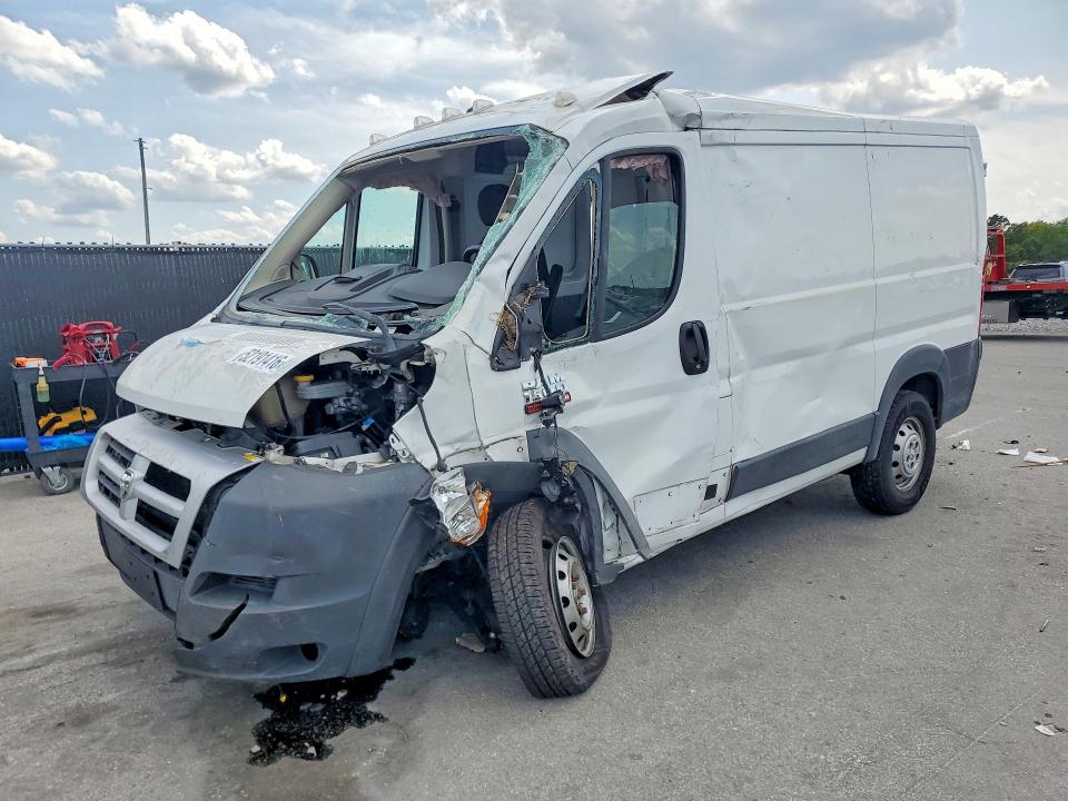 52191416 :رقم المزاد ، 3C6TRVNGXGE102940 vin ، 2016 Ram Promaster 1500 مزاد بيع