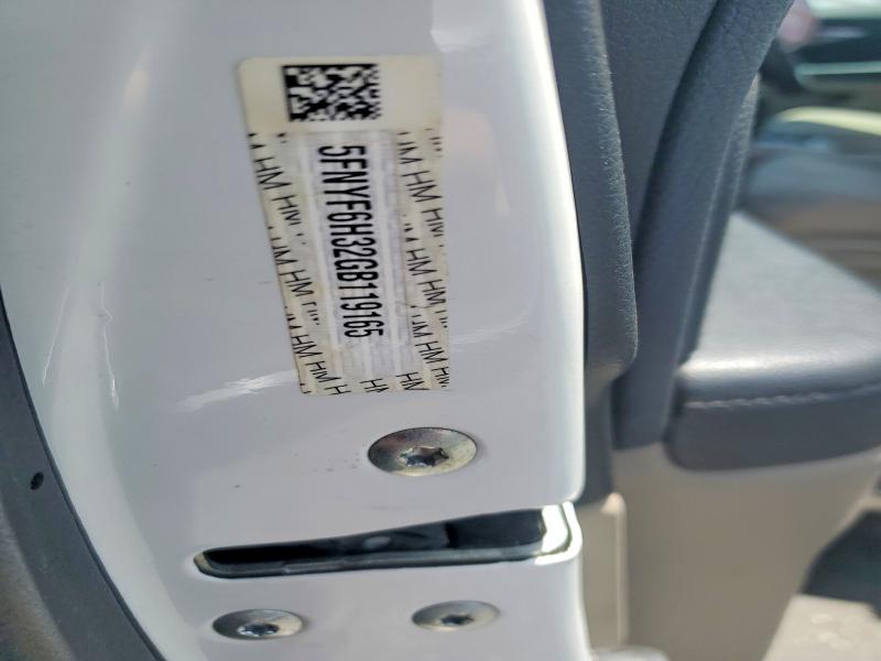 55020326 :رقم المزاد ، 5FNYF6H32GB119165 vin ، 2016 Honda Pilot مزاد بيع
