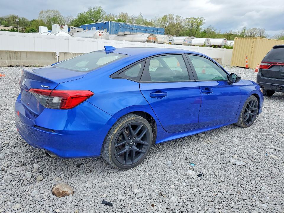 2023 Honda Civic მანქანა იყიდება აუქციონზე, vin: 2HGFE2F51PH533282, აუქციონის ნომერი: 52407446
