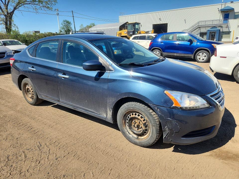 53751756 :رقم المزاد ، 3N1AB7AP0EL665139 vin ، 2014 Nissan Sentra مزاد بيع