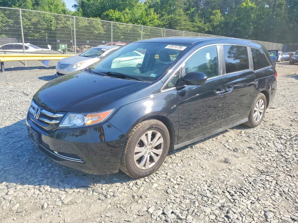 53876796 :رقم المزاد ، 5FNRL5H63GB167792 vin ، 2016 Honda Odyssey مزاد بيع