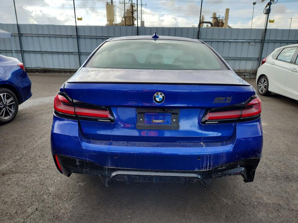 2022 Bmw M5 მანქანა იყიდება აუქციონზე, vin: WBS83CH05NCH70776, აუქციონის ნომერი: 52031526