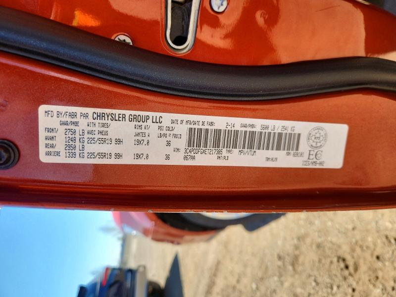 50430346 :رقم المزاد ، 3C4PDDFGXET217385 vin ، 2014 Dodge Journey مزاد بيع