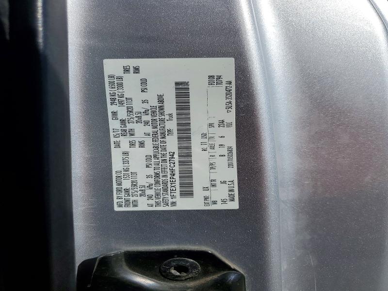 Aukcja sprzedaży 2017 Ford F150, vin: 1FTEX1EP4HFC27942, numer aukcji: 54974576