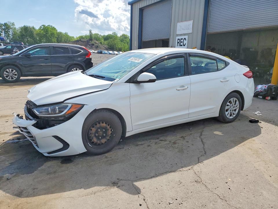 55259876 :رقم المزاد ، 5NPD74LFXJH397323 vin ، 2018 Hyundai Elantra مزاد بيع
