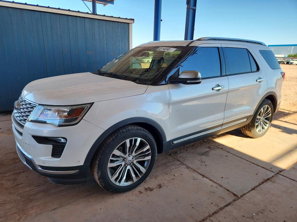 53014096 :رقم المزاد ، 1FM5K8HT0JGB56976 vin ، 2018 Ford Explorer مزاد بيع