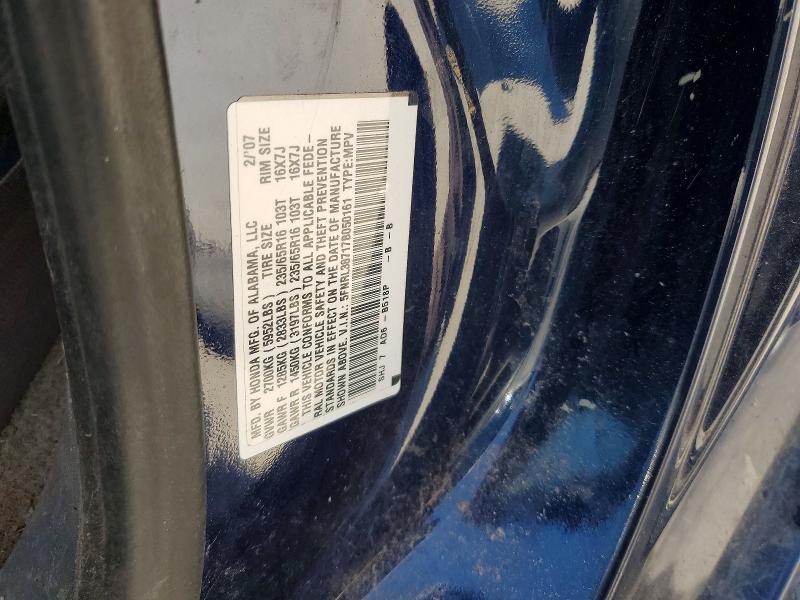 Aukcja sprzedaży 2007 Honda Odyssey, vin: 5FNRL38717B050161, numer aukcji: 53580376