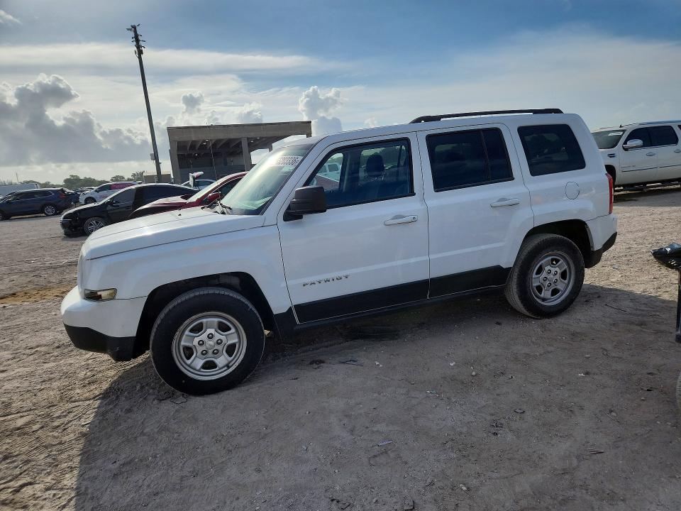 53203336 :رقم المزاد ، 1C4NJPBA3GD568036 vin ، 2016 Jeep Patriot مزاد بيع