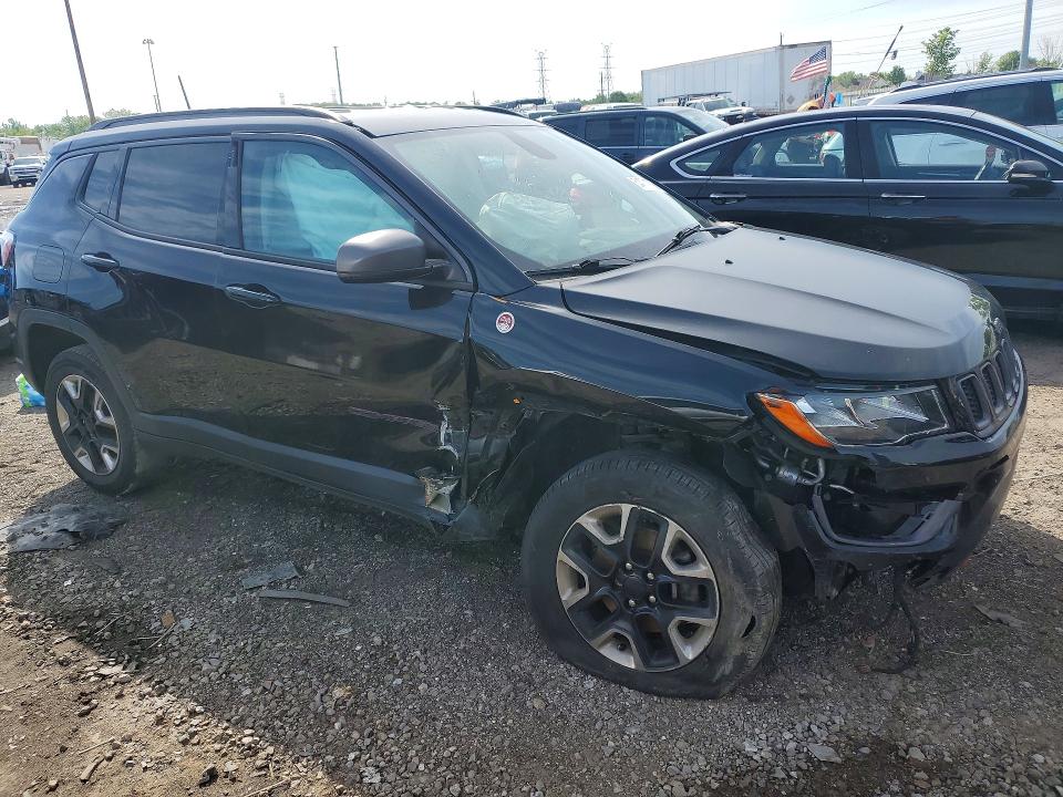 2018 Jeep Compass მანქანა იყიდება აუქციონზე, vin: 3C4NJDDB2JT169043, აუქციონის ნომერი: 54771736