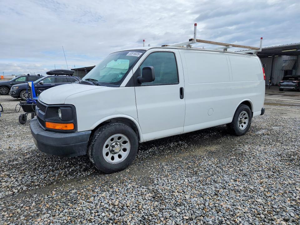 53916026 :رقم المزاد ، 1GCSGAFX7E1150817 vin ، 2014 Chevrolet Express G1500 مزاد بيع