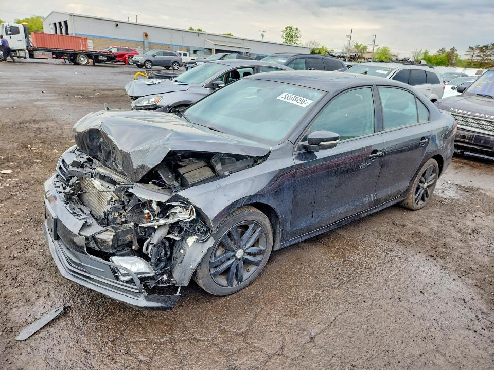 53508496 :رقم المزاد ، 3VWD17AJ9JM235779 vin ، 2018 Volkswagen Jetta مزاد بيع