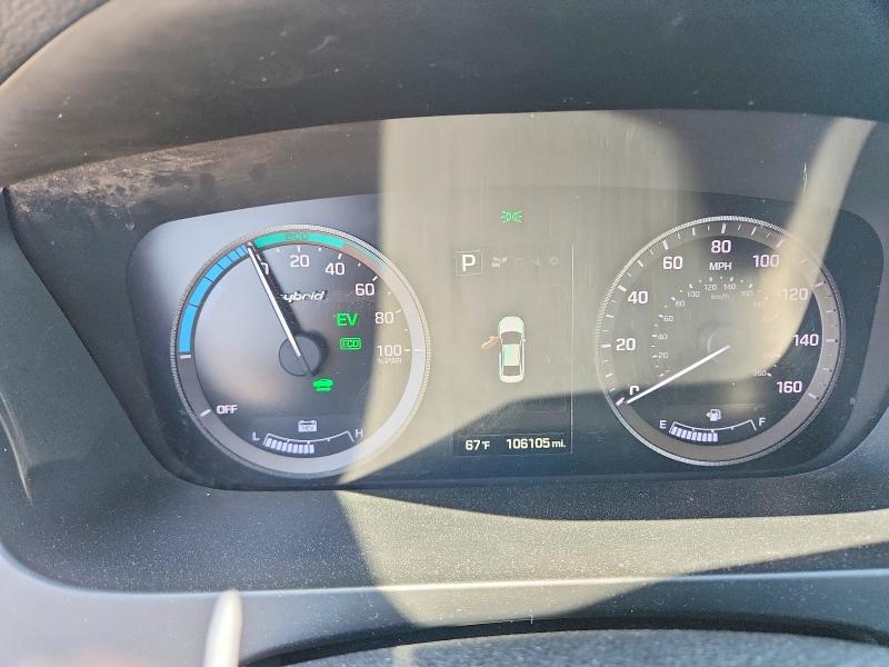 2016 Hyundai Sonata Hybrid მანქანა იყიდება აუქციონზე, vin: KMHE24L11GA014064, აუქციონის ნომერი: 52739426