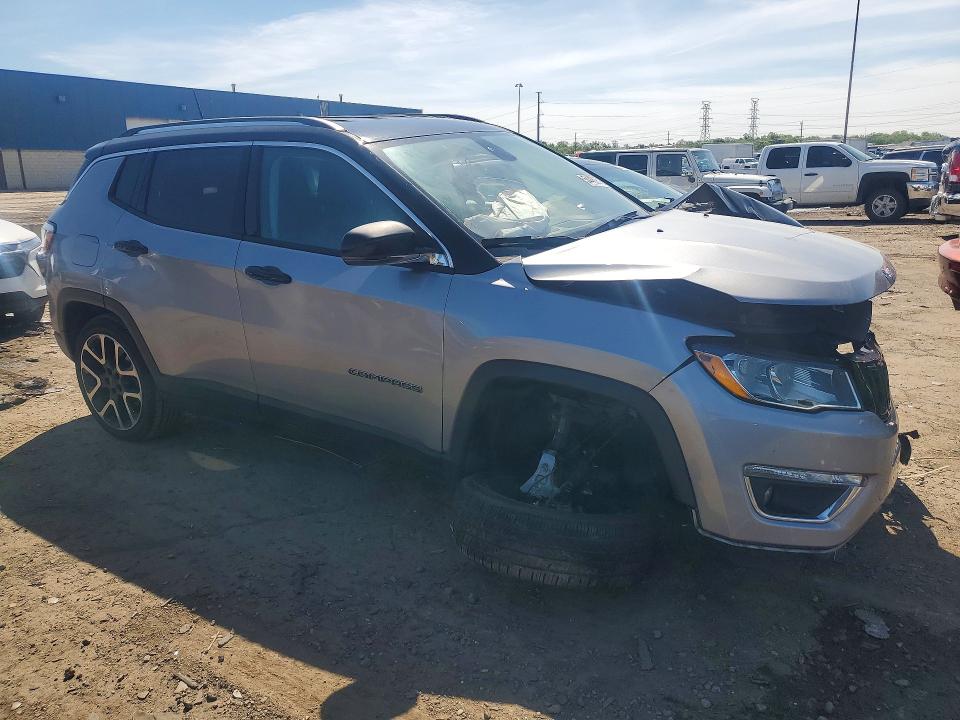 2018 Jeep Compass მანქანა იყიდება აუქციონზე, vin: 3C4NJDCB7JT128604, აუქციონის ნომერი: 54430676