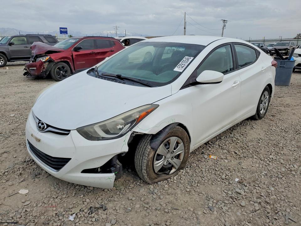 Продажа на аукционе авто 2016 Hyundai Elantra, vin: 5NPDH4AE0GH718205, номер лота: 52910546