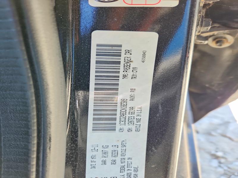 52936326 :رقم المزاد ، 1C3CDZAB3CN182309 vin ، 2012 Dodge Avenger مزاد بيع