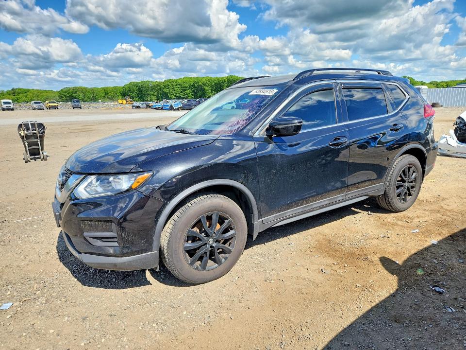 54834616 :رقم المزاد ، 5N1AT2MV8HC825187 vin ، 2017 Nissan Rogue مزاد بيع