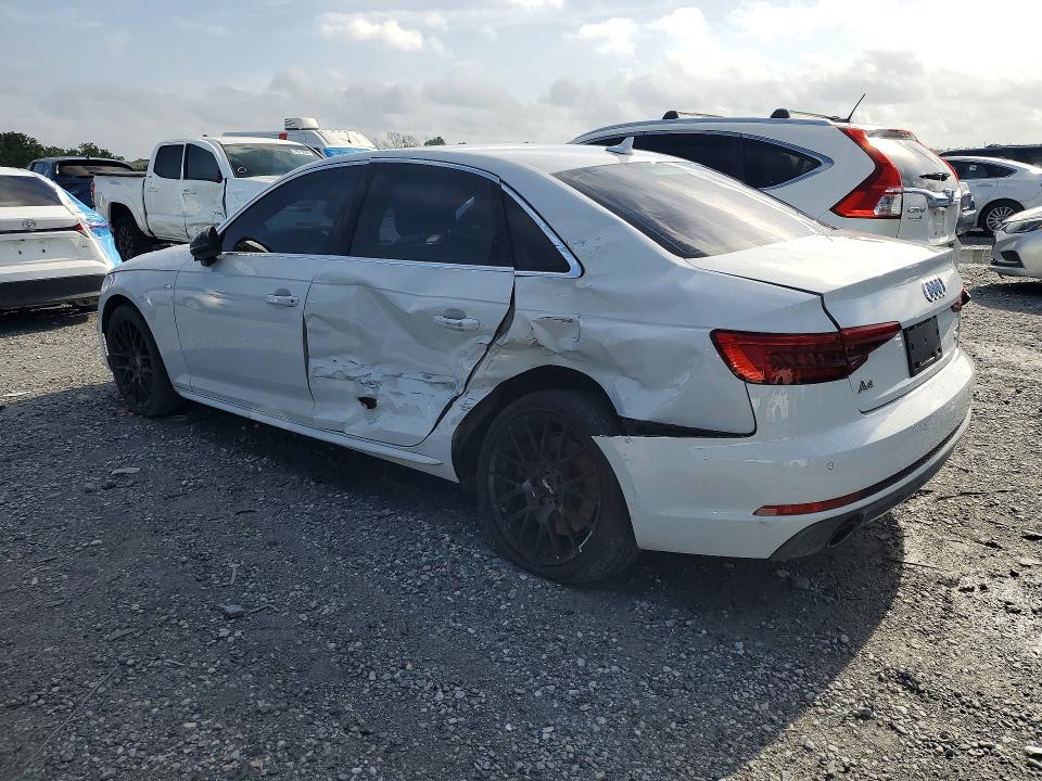 2017 Audi A4 მანქანა იყიდება აუქციონზე, vin: WAUENAF45HN055160, აუქციონის ნომერი: 55246996