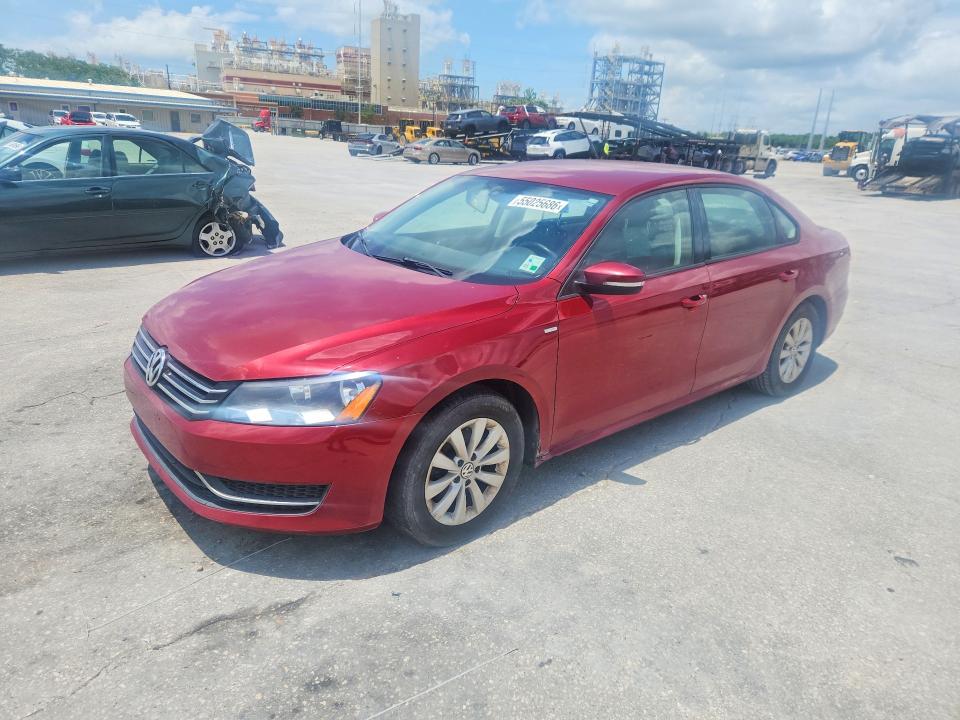Aukcja sprzedaży 2015 Volkswagen Passat, vin: 1VWAT7A39FC052874, numer aukcji: 55025686