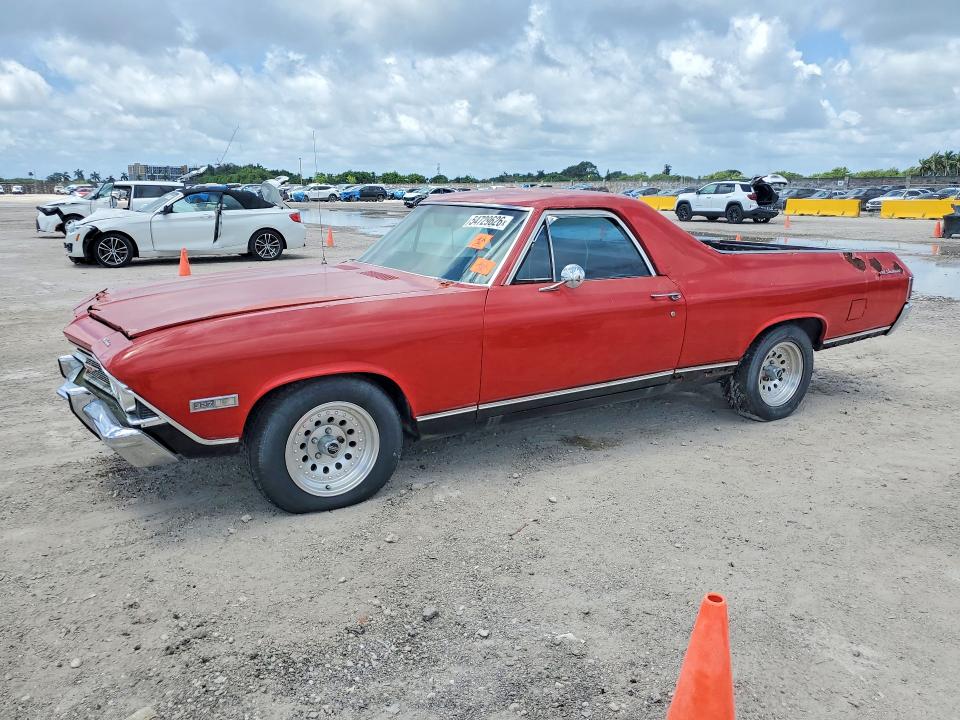 1968 Chevrolet El Camino მანქანა იყიდება აუქციონზე, vin: 136808B214755, აუქციონის ნომერი: 54729626