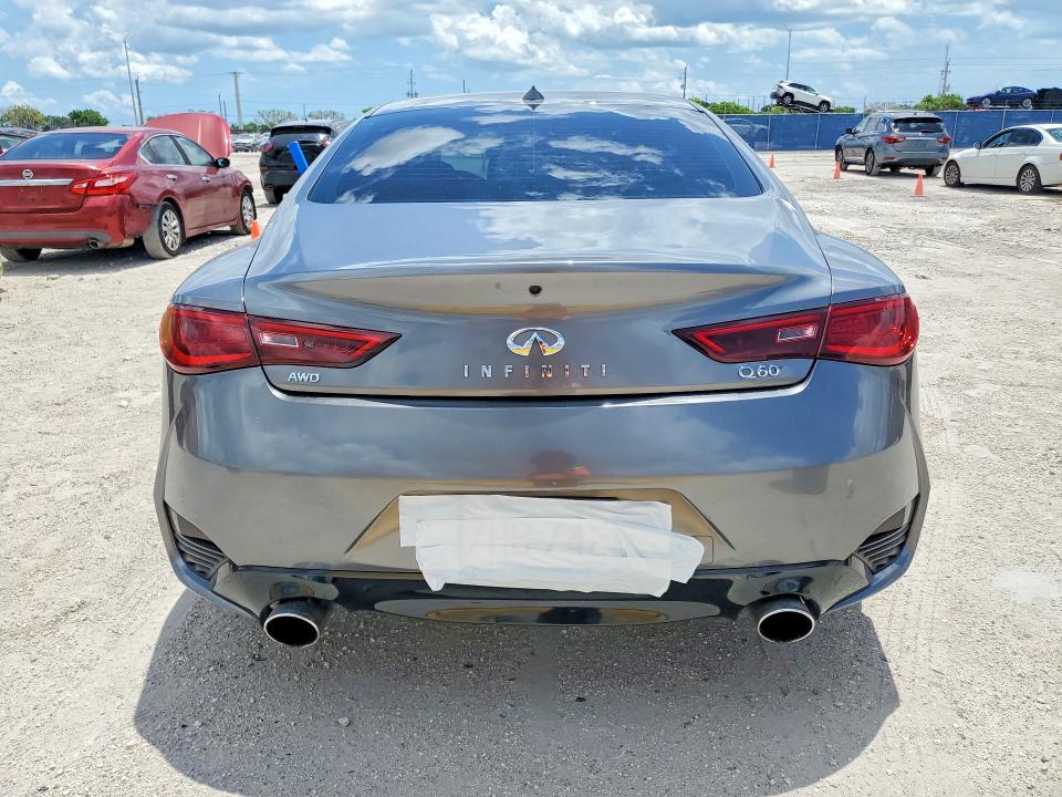 53513966 :رقم المزاد ، JN1EV7EL9HM550243 vin ، 2017 Infiniti Q60 مزاد بيع