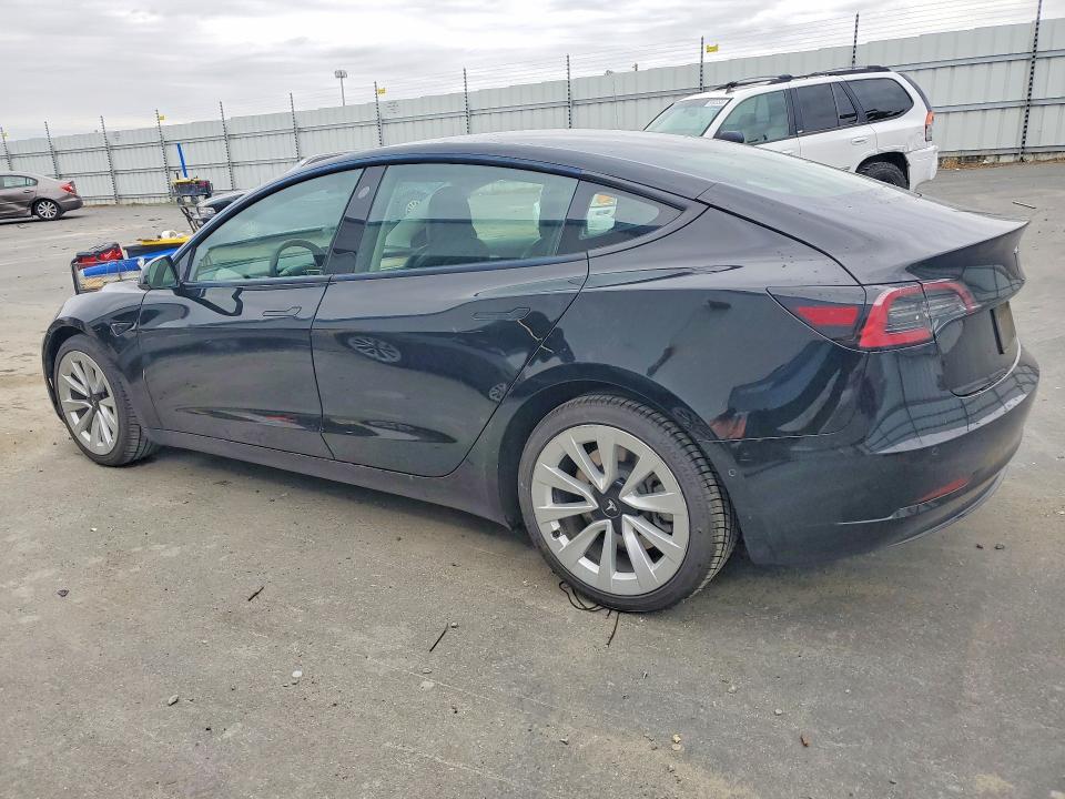2022 Tesla Model 3 მანქანა იყიდება აუქციონზე, vin: 5YJ3E1EA6NF304044, აუქციონის ნომერი: 55554876