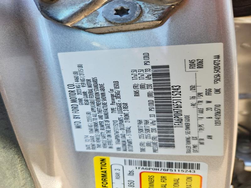 Продаж на аукціоні авто 2015 Ford Fusion, vin: 1FA6P0H76F5115243, номер лоту: 54071206