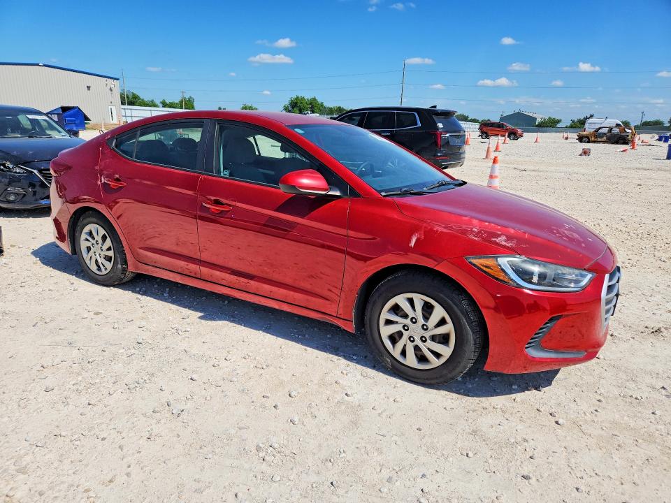 53437756 :رقم المزاد ، 5NPD74LF9HH129499 vin ، 2017 Hyundai Elantra مزاد بيع
