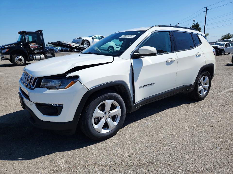 Продажа на аукционе авто 2018 Jeep Compass, vin: 3C4NJCBB1JT489001, номер лота: 52098616
