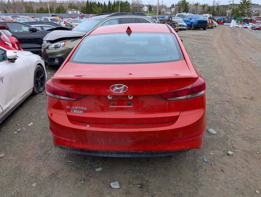 52914626 :رقم المزاد ، KMHD84LFXJU658402 vin ، 2018 Hyundai Elantra مزاد بيع
