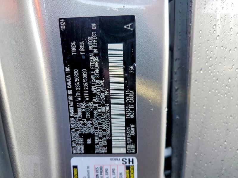 Продажа на аукционе авто 2025 Lexus Nx, vin: 2T2GGCEZ7SC072904, номер лота: 55502556