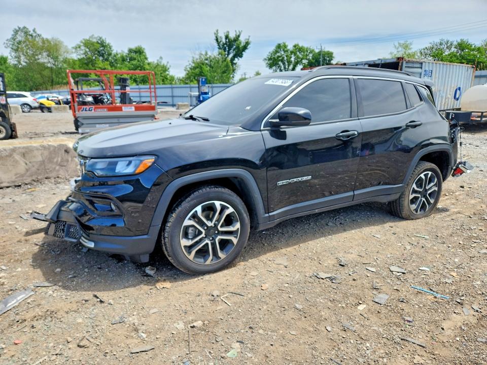 Продажа на аукционе авто 2022 Jeep Compass, vin: 3C4NJDCB7NT232208, номер лота: 54307956