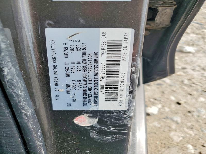 Продажа на аукционе авто 2014 Mazda 3, vin: JM1BM1U75E1213554, номер лота: 53450856