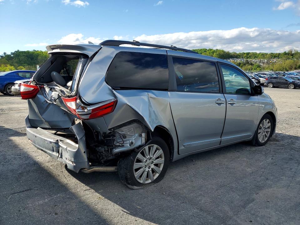 Продажа на аукционе авто 2015 Toyota Sienna, vin: 5TDYK3DC7FS545895, номер лота: 53474656