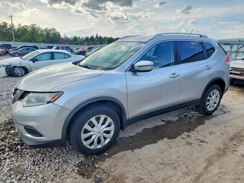 2016 Nissan Rogue მანქანა იყიდება აუქციონზე, vin: KNMAT2MVXGP728181, აუქციონის ნომერი: 52024936