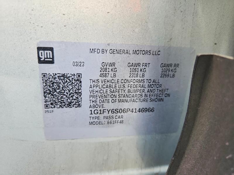 Aukcja sprzedaży 2023 Chevrolet Bolt Euv, vin: 1G1FY6S06P4146966, numer aukcji: 55142456