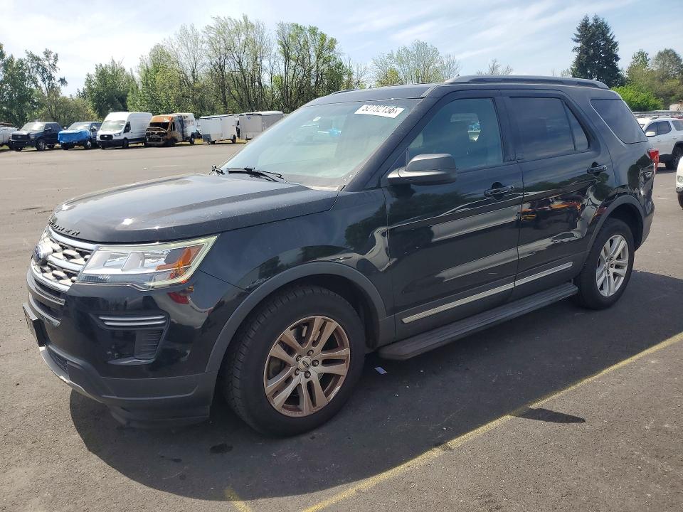 52782156 :رقم المزاد ، 1FM5K8D8XJGB57487 vin ، 2018 Ford Explorer مزاد بيع