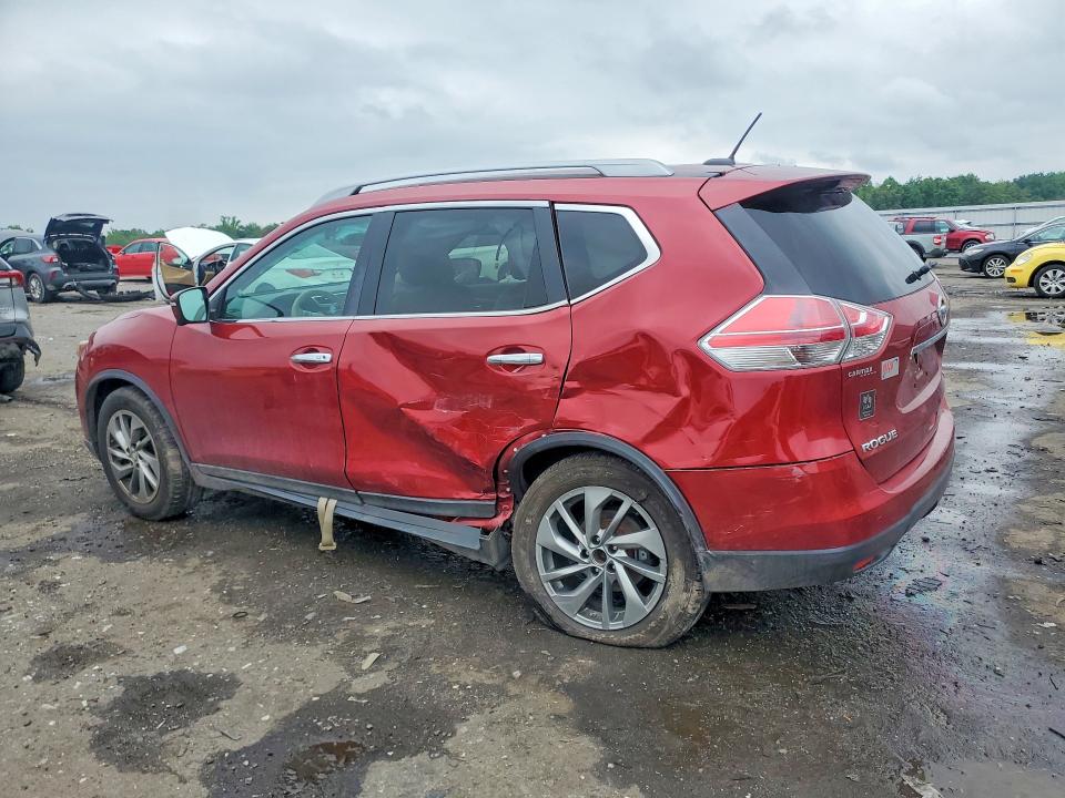 54600376 :رقم المزاد ، 5N1AT2MV2FC877850 vin ، 2015 Nissan Rogue مزاد بيع