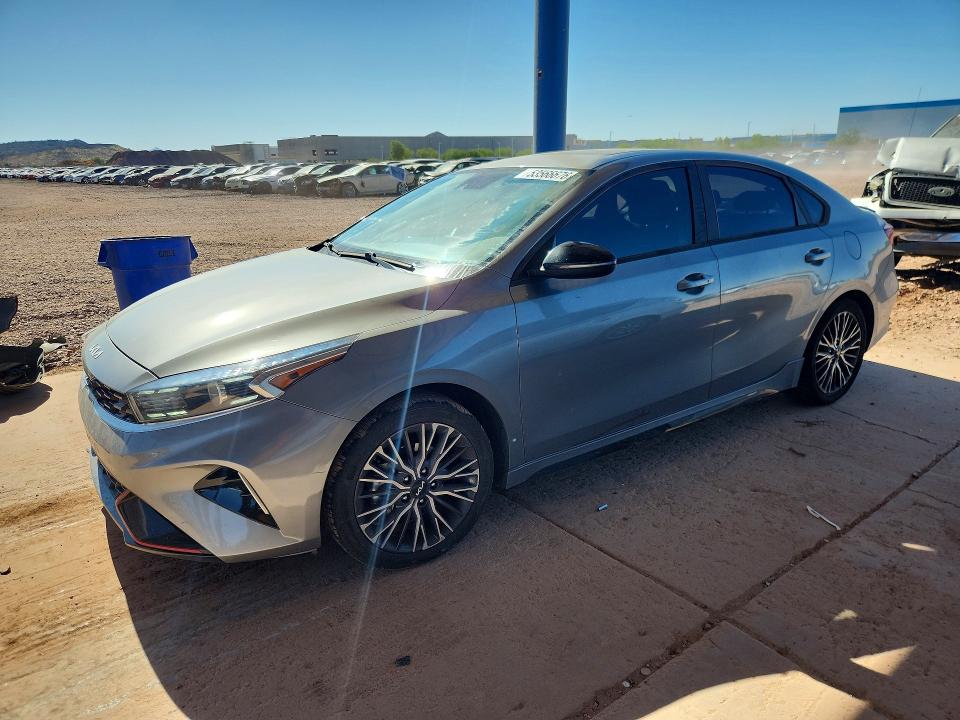 53566676 :رقم المزاد ، 3KPF54AD6NE508119 vin ، 2022 Kia Forte مزاد بيع