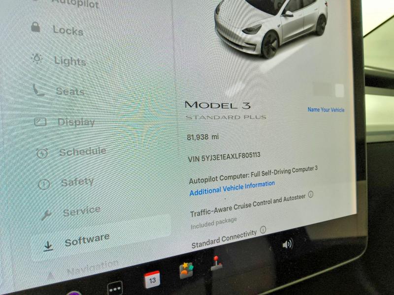 50521246 :رقم المزاد ، 5YJ3E1EAXLF805113 vin ، 2020 Tesla Model 3 مزاد بيع