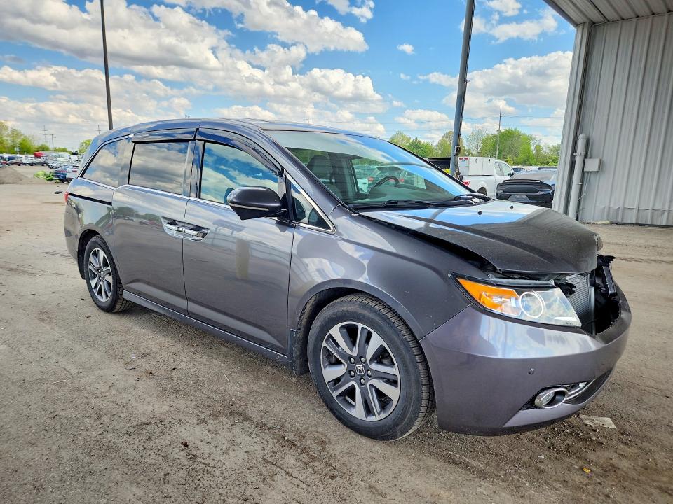 53193946 :رقم المزاد ، 5FNRL5H94FB115564 vin ، 2015 Honda Odyssey مزاد بيع