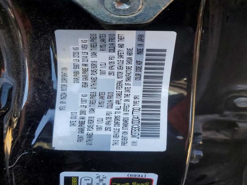 52203776 :رقم المزاد ، JM3TB3CV0D0417700 vin ، 2013 Mazda Cx-9 مزاد بيع