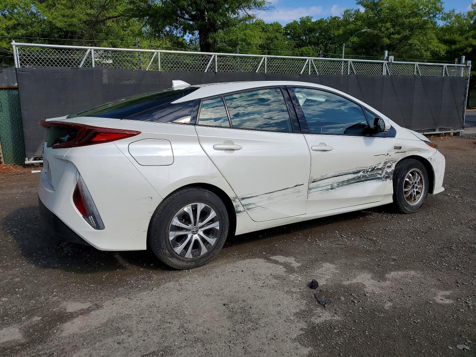 53571416 :رقم المزاد ، JTDKARFP2L3155599 vin ، 2020 Toyota Prius Prime مزاد بيع