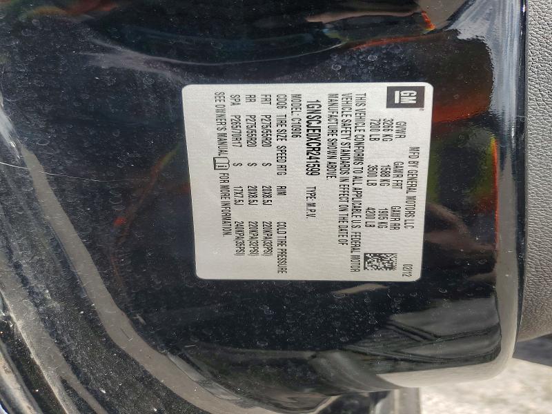 Aukcja sprzedaży 2012 Chevrolet Suburban, vin: 1GNSCJE0XCR241599, numer aukcji: 54987336