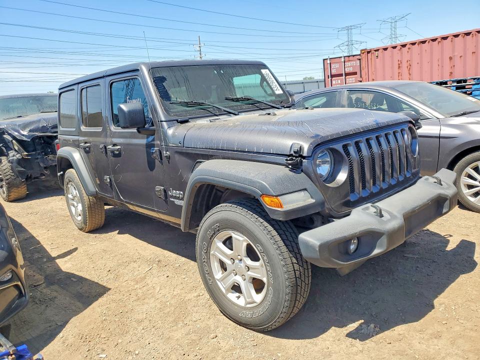 Продажа на аукционе авто 2018 Jeep Wrangler Unlimited, vin: 1C4HJXDG1JW129976, номер лота: 53290996