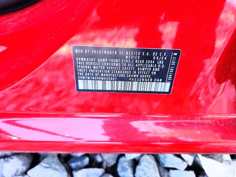 53286676 :رقم المزاد ، 3VW7M7BU0RM095601 vin ، 2024 Volkswagen Jetta مزاد بيع