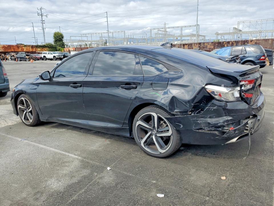 54872776 :رقم المزاد ، 1HGCV1F38MA070563 vin ، 2021 Honda Accord مزاد بيع