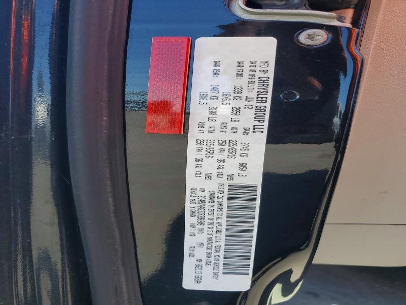 2012 Volkswagen Routan მანქანა იყიდება აუქციონზე, vin: 2C4RVAAG3CR390306, აუქციონის ნომერი: 53634106